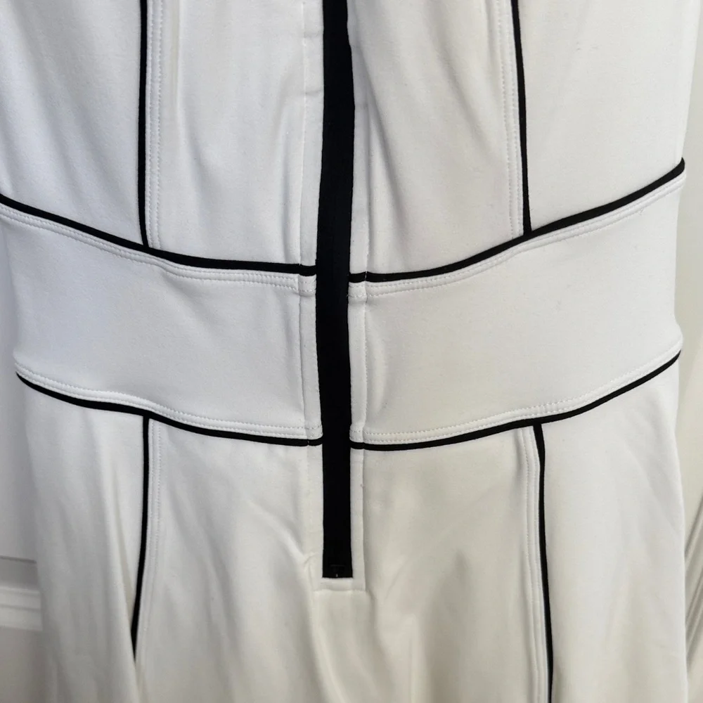 Wiskii Future Playground dress in cream and Black Women's tennis, pickeball - Picture 7 of 13